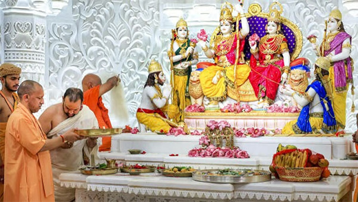 Ram Darbar at Ayodhya temple thrown open for devotees